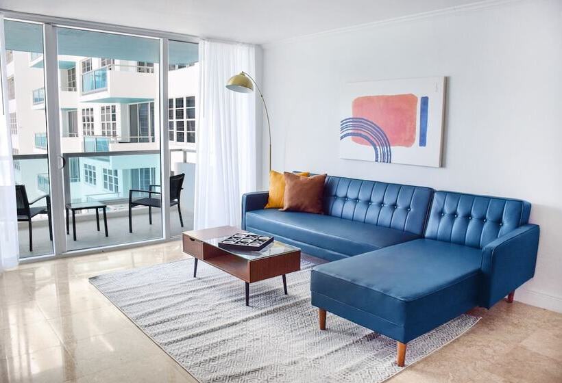 デラックススイート２ベッドルーム, Seacoast Suites On Miami Beach
