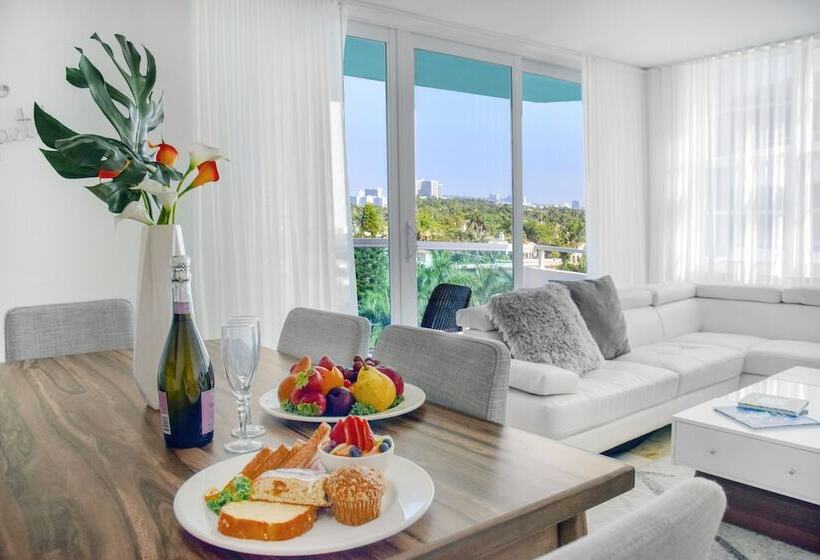 プレミアムスイート３ベッドルーム, Seacoast Suites On Miami Beach