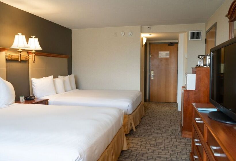 带2个双人床的标准工作室, Comfort Inn & Suites Downtown Tacoma