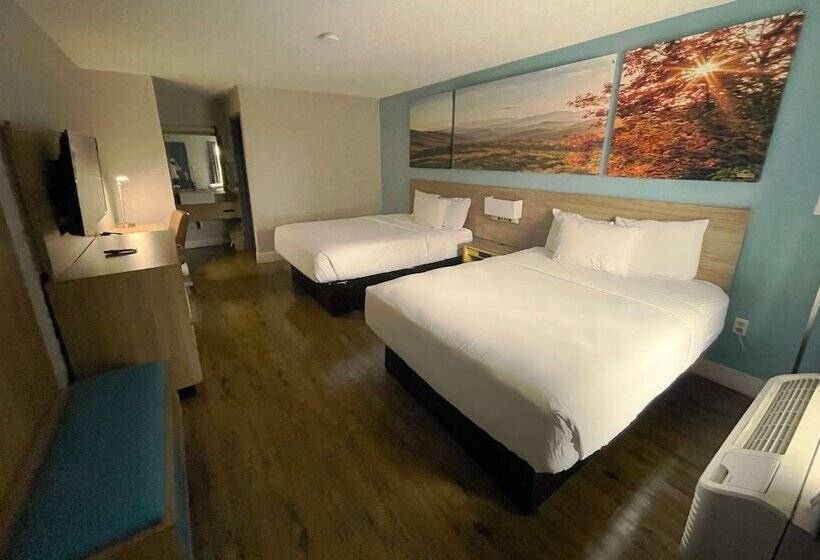 اتاق استاندارد با 2 تخت دوبل, Days Inn By Wyndham Raleigh Glenwoodcrabtree