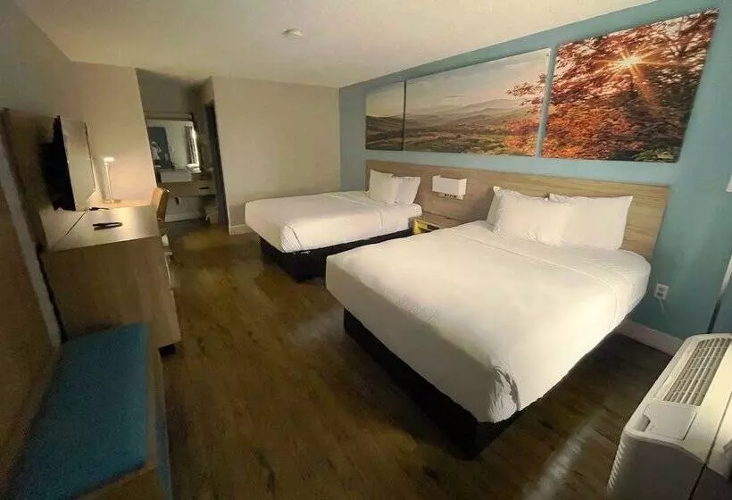 اتاق استاندارد با 2 تخت دوبل, Days Inn By Wyndham Raleigh Glenwoodcrabtree