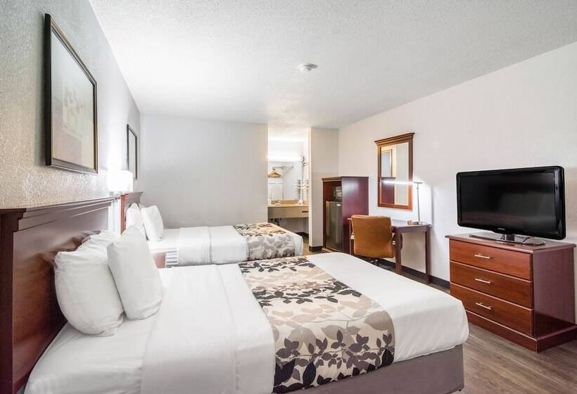 اتاق استاندارد با 2 تخت دوبل, Days Inn By Wyndham Raleigh Glenwoodcrabtree