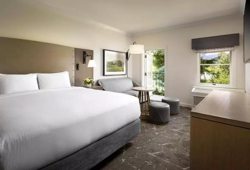اتاق لوکس با چشم‌انداز باغ, Fairmont Sonoma Mission Inn & Spa