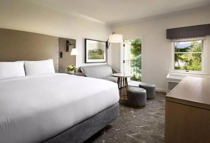 اتاق لوکس با چشم‌انداز باغ, Fairmont Sonoma Mission Inn & Spa
