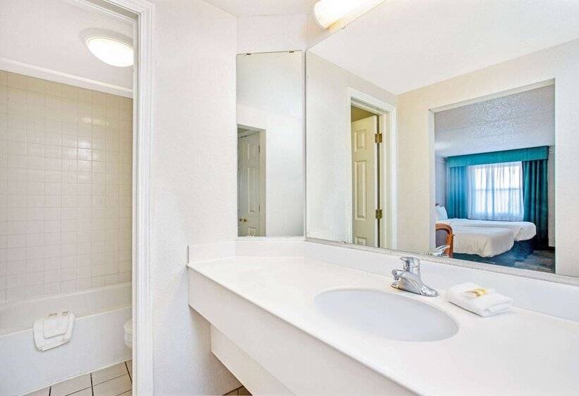 带2个双人床的标准工作室, La Quinta Inn By Wyndham El Paso Cielo Vista