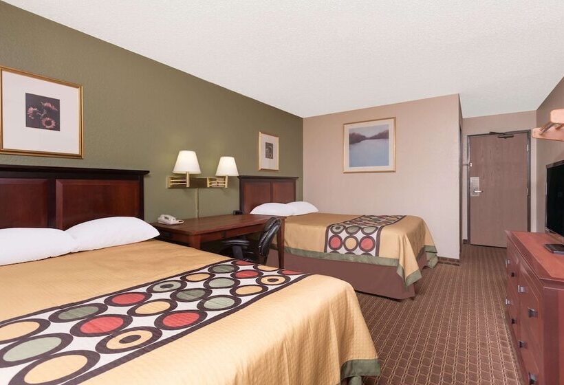 Номер Стандарт 2 Двуспальные Кровати, Super 8 By Wyndham Augusta Ft Eisenhower Area