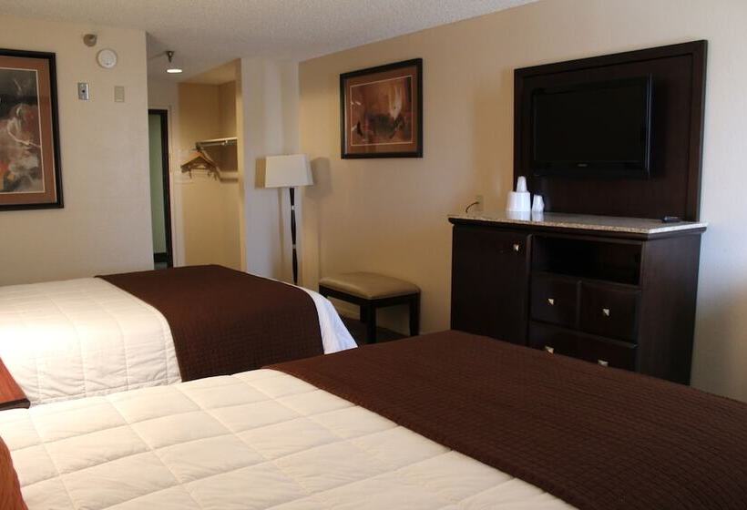 带2个双人床的标准工作室, Longhorn Boulder Highway