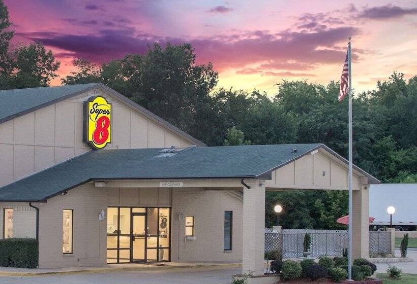 غرفه قياسيه سريرين مزدوجين, Super 8 By Wyndham Clarksville Ar