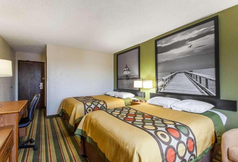 חדר דלוקס, Super 8 By Wyndham College Park Wash Dc Area