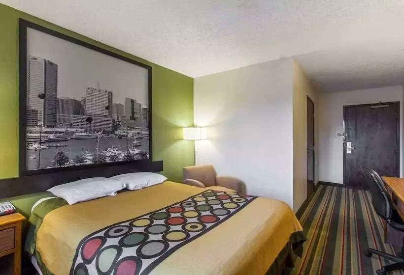 障害者適応デラックスルーム, Super 8 By Wyndham College Park Wash Dc Area