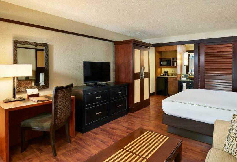キングサイズベッドのデラックスルーム, Doubletree By Hilton Hotel Orlando At Seaworld