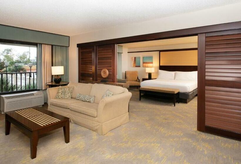 キングサイズベッドのスイートルーム, Doubletree By Hilton Hotel Orlando At Seaworld