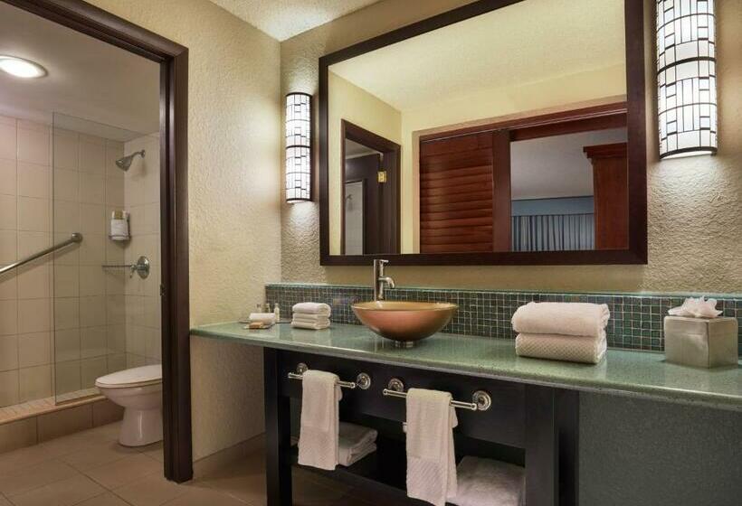 キングサイズベッドのスタンダードルーム, Doubletree By Hilton Hotel Orlando At Seaworld