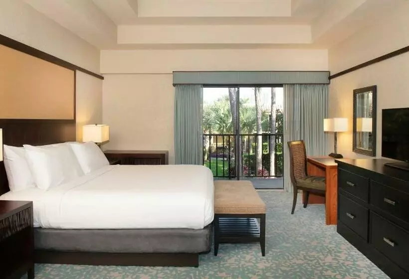 キングサイズベッドのスタンダードルーム, Doubletree By Hilton Hotel Orlando At Seaworld