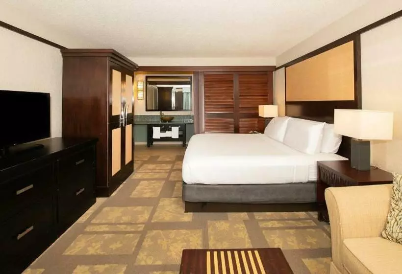 身障者適用キングサイズベッドルーム, Doubletree By Hilton Hotel Orlando At Seaworld