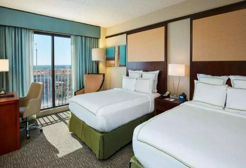 ２ダブルベッドのスタンダードルーム, Doubletree By Hilton Hotel Orlando At Seaworld