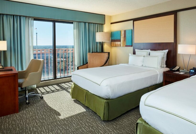 2ダブルベッドのスタンダードルーム, Doubletree By Hilton Hotel Orlando At Seaworld