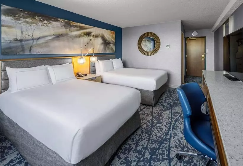 2ダブルベッドのスタンダードルーム, Doubletree By Hilton Hotel Denver