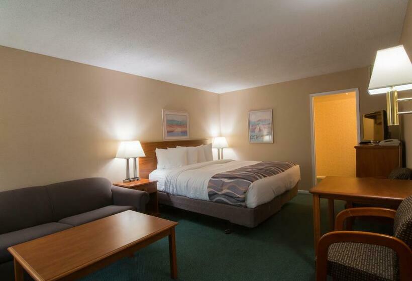 キングサイズベッドのスタンダードルーム, The Angler Lodge