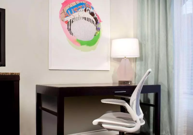 اتاق لوکس با تخت بزرگ, Hilton Garden Inn Austin Downtown