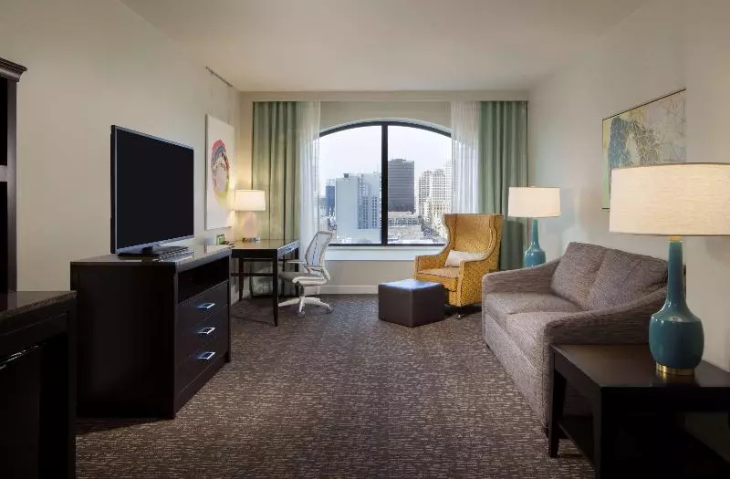 سوئیت با تخت بزرگ, Hilton Garden Inn Austin Downtown