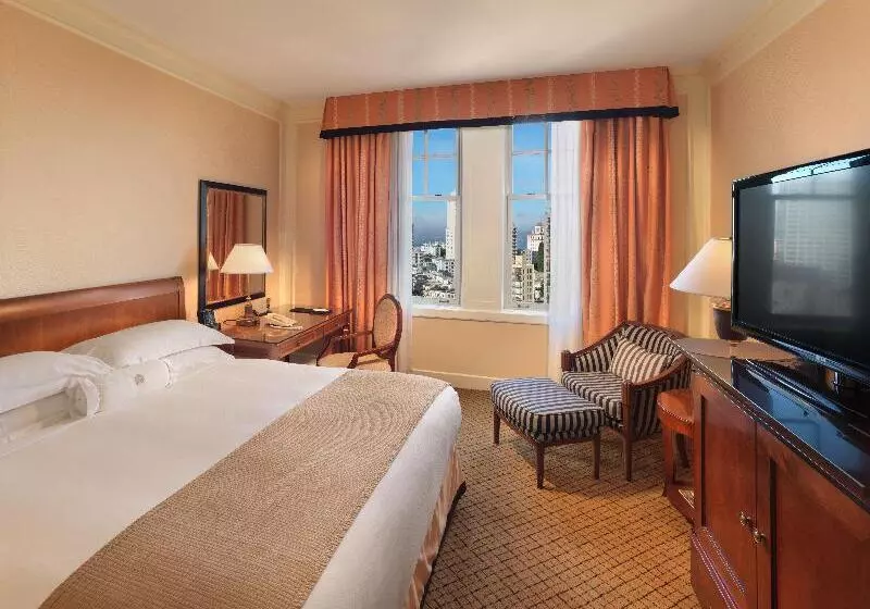 اتاق کلاسیک با تخت دونفره, Intercontinental Mark Hopkins San Francisco, An Ihg