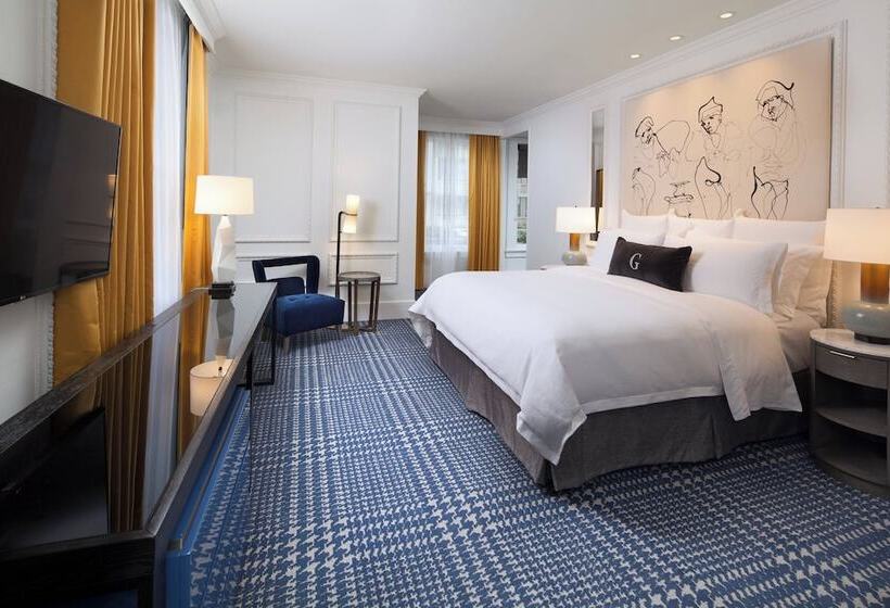 标准间带双人床, The Us Grant, A Luxury Collection Hotel, San Diego