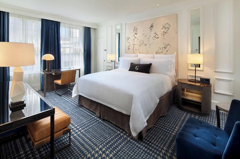 带大床的豪华间, The Us Grant, A Luxury Collection Hotel, San Diego