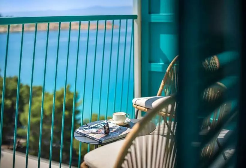 サイドオーシャンビューバルコニー付スタンダードルーム, Places Dalmacija By Valamar