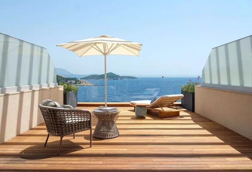 اتاق لوکس با چشم‌انداز دریا, Rixos Premium Dubrovnik