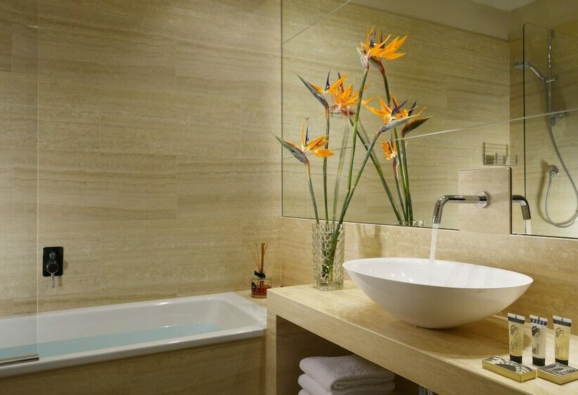 غرفة بريميوم مطلة على المدينة, Grand Hotel Minerva