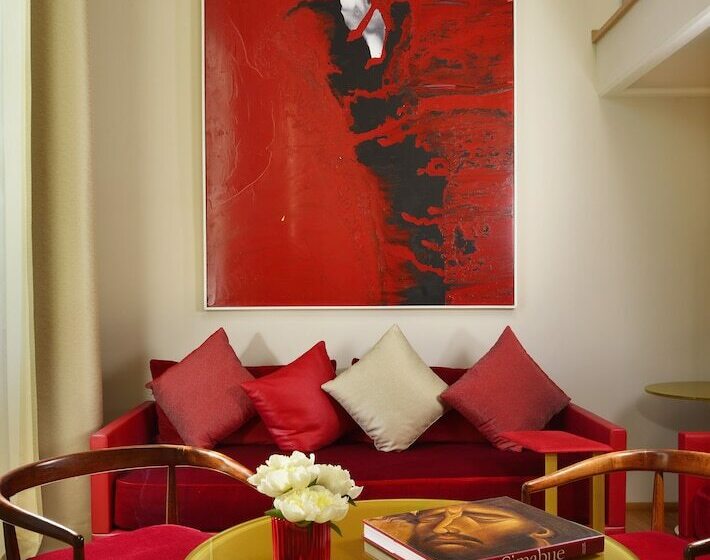 شقة دوبلكس غرفتين نوم, Grand Hotel Minerva