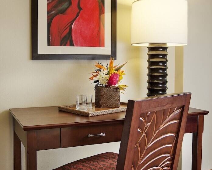 带2个双人床的标准工作室, Courtyard By Marriott King Kamehameha S Kona Beach