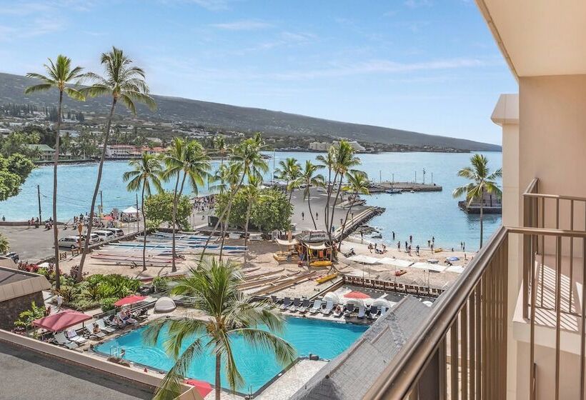 带2个双人床的标准工作室, Courtyard By Marriott King Kamehameha S Kona Beach