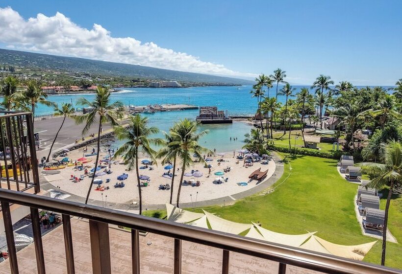 带2个双人床的标准工作室, Courtyard By Marriott King Kamehameha S Kona Beach