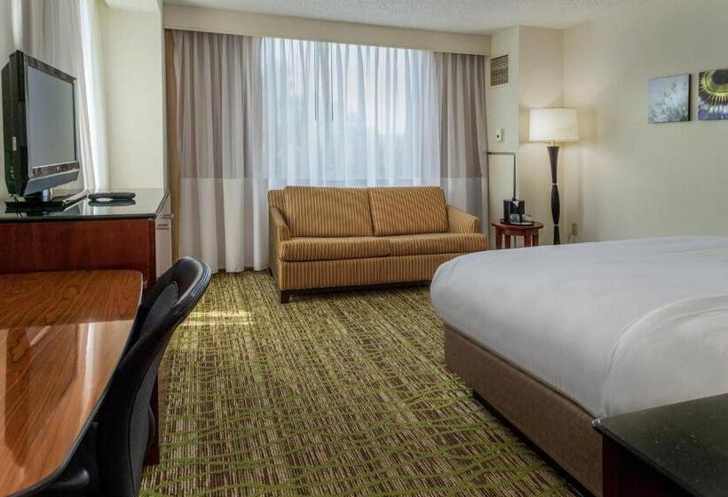 스탠다드 룸 킹사이즈 침대, Marriott St. Louis West
