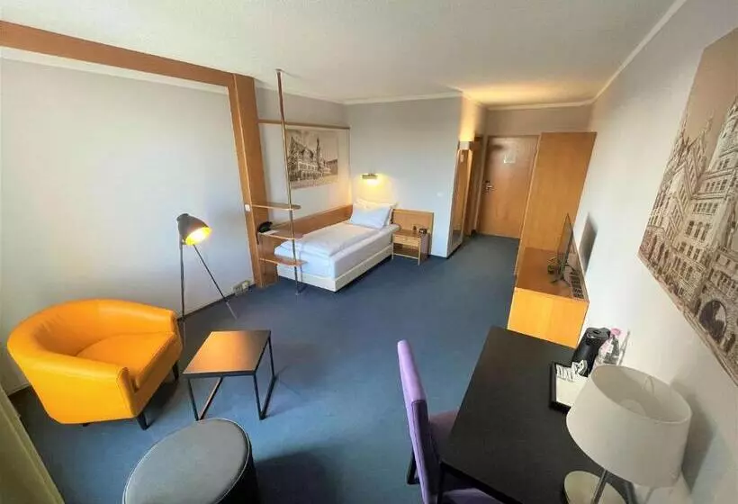 Standard Yhden Hengen Huone, Best Western Parkhotel Brehna-Halle