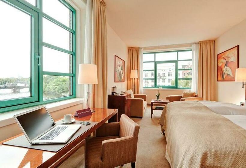 اتاق استاندارد با چشمانداز رودخانه, Ameron Hotel Abion Spreebogen Berlin