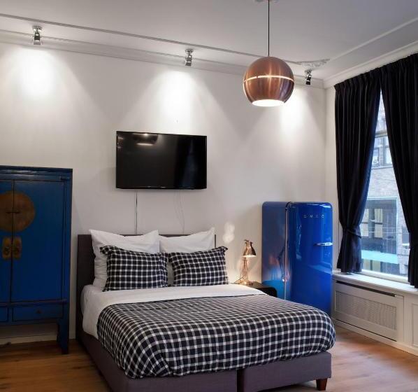 Habitació Quàdruple Deluxe, Amsterdam Rembrandt Square City Center