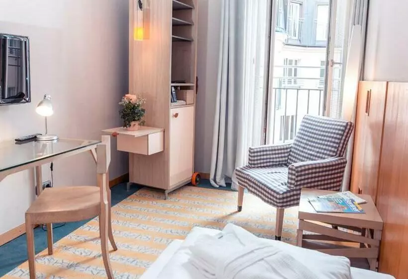 スタンダードシングルルーム, Bleibtreu Berlin by Golden Tulip