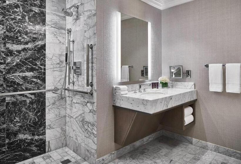 חדר סטנדרט עם מיטת קינג, The Ritzcarlton, Cleveland