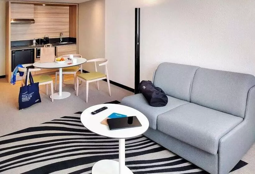 １ベッドルームのスーペリアアパートメント, Novotel Suites Montpellier Antigone