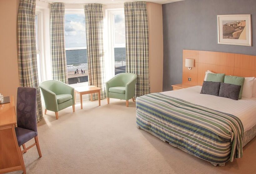 غرفة قياسية مطلّة علي البحر مزوَّدة بشُرفة, Sandbanks