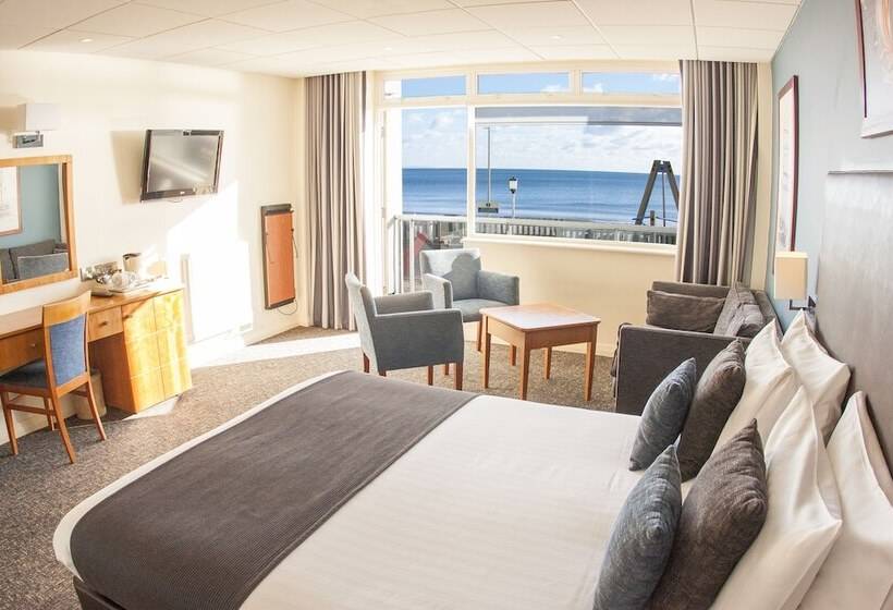 غرفة قياسية مطلّة علي البحر مزوَّدة بشُرفة, Sandbanks