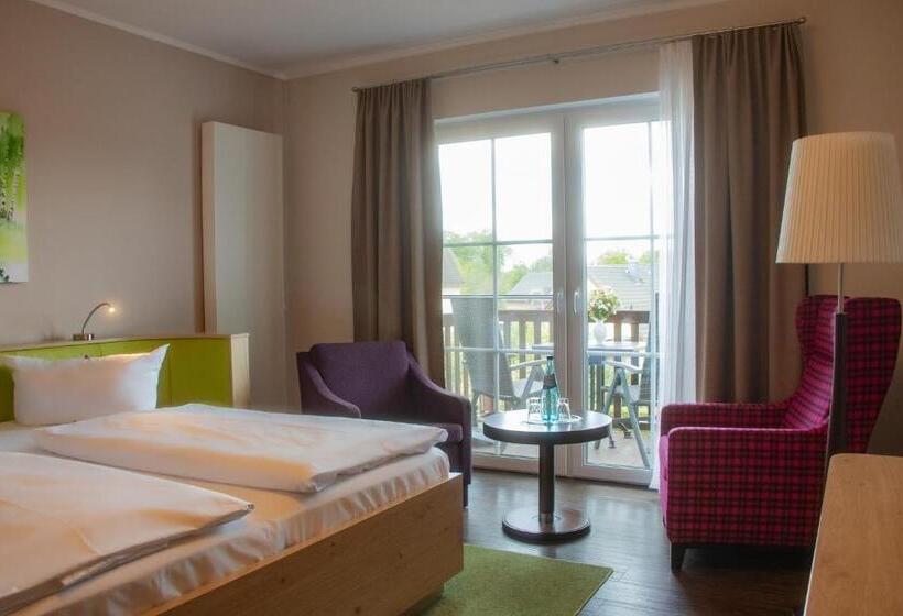 带阳台的豪华间, Bleske Im Spreewald