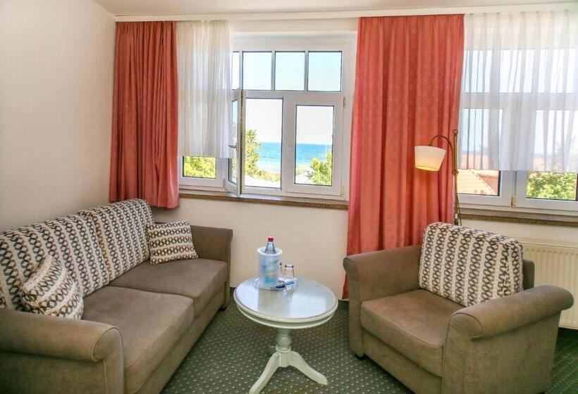 Quarto Deluxe Vista Mar, Esplanade Garni