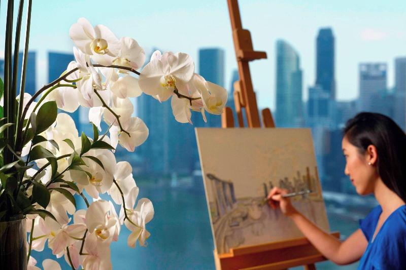 اتاق کلاب, The Ritzcarlton, Millenia Singapore