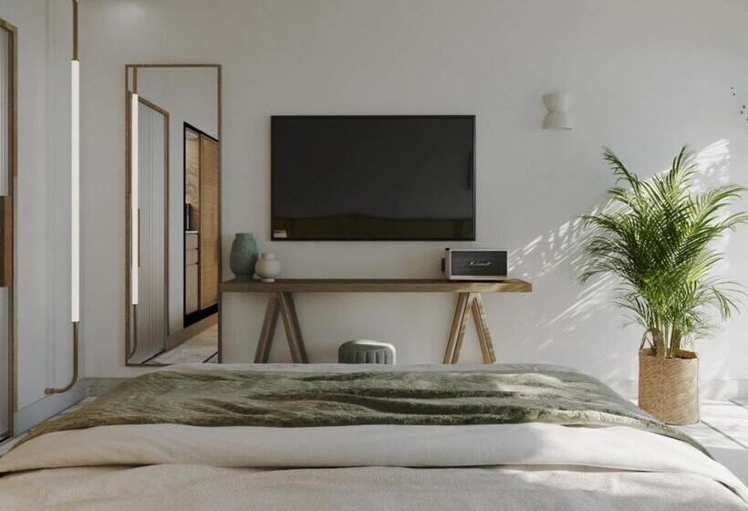 חדר סטנדרט צדדי נוף לים, Numo Mykonos Boutique Resort