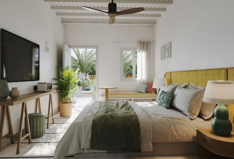 חדר סטנדרט נוף לגינה, Numo Mykonos Boutique Resort