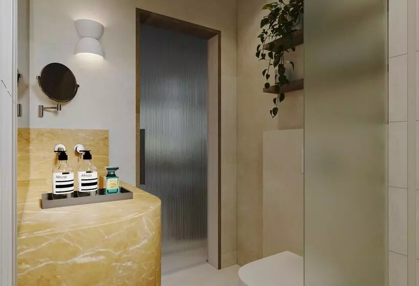 オーシャンビュースタンダードルームバルコニー付き, Numo Mykonos Boutique Resort
